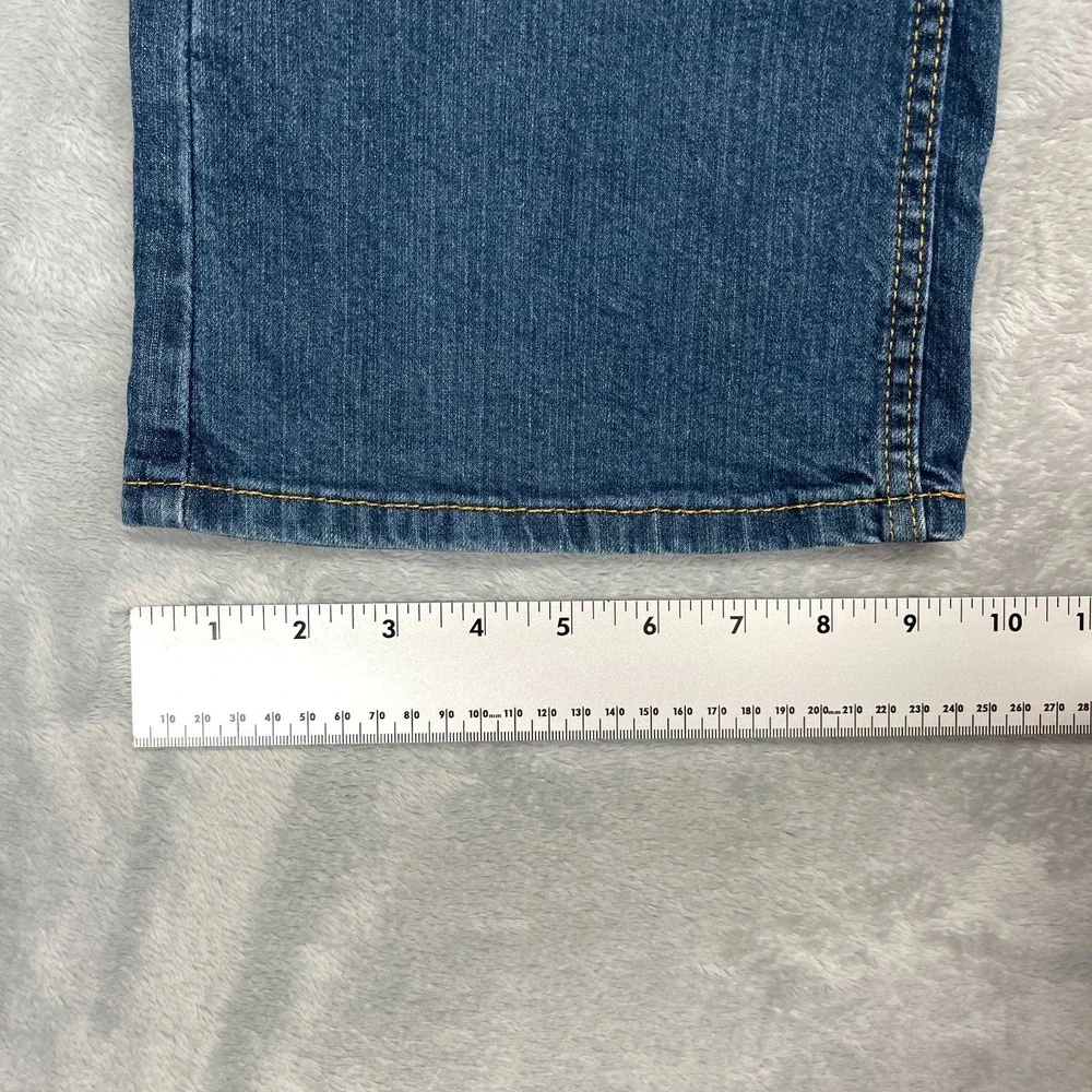 Levi's Jeans Mens 36x32 Blue Denim 527 Faded Medium Wash Americana Slim Bootcut
